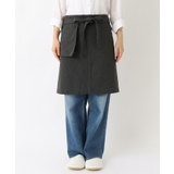 ギャルソンエプロン リサイクルコットン チャコール | 212 KITCHEN STORE | 詳細画像1 