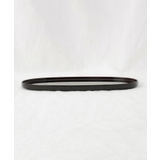 越前塗り 小判型 おぼん BK ＜ハレとケ＞ | 212 KITCHEN STORE | 詳細画像2 