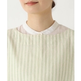 ブロックストライプ リネンコットン スモック LGR ＜212Kオリジナル ＞ | 212 KITCHEN STORE | 詳細画像4 