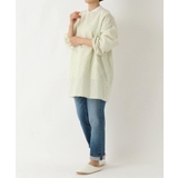 ブロックストライプ リネンコットン スモック LGR ＜212Kオリジナル ＞ | 212 KITCHEN STORE | 詳細画像10 