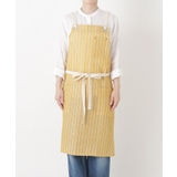 綿麻 ストライプ エプロン YE | 212 KITCHEN STORE | 詳細画像1 