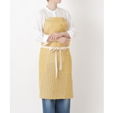 その他 | 綿麻 ストライプ エプロン YE | 212 KITCHEN STORE