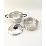 IH対応吹きこぼれにくい二段蒸し器 ＜enzo エンゾウ＞ | 212 KITCHEN STORE | 詳細画像3 
