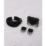 ブラック(019) | ハート充電器カバー | ESPERANZA