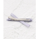 ヘアクリップ サテン スリム リボン 2個セット | ESPERANZA | 詳細画像2