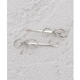 シルバー(508) | リボンモチーフSETヘアピン  2個セット アメピン | ESPERANZA