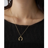 馬蹄モチーフシングルストーンネックレス | cloenc | 詳細画像2 