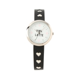 ブラック(019) | ハートデザイン 腕時計 | PINK-latte